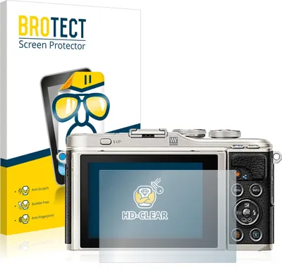 Produktbild von 2x Für Olympus PEN E-PL9 Schutzfolie BROTECT Displayschutz Display Schutz Folie Klar Transparent