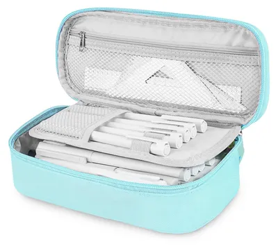 Image de Trousse à crayons à 4 compartiments pour l'école et le bureau