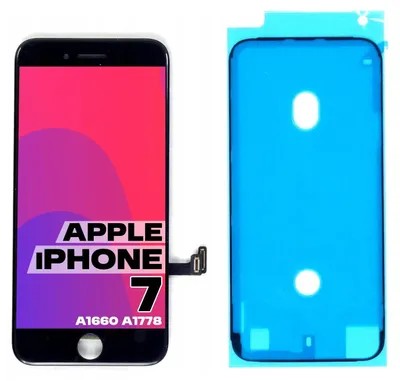 Immagine prodotto di Display LCD originale e touchscreen, schermo di ricambio per Apple iPhone 7 IPS REF, pezzi di ricambio per smartphone