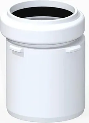 Obrázok produktu pre REHAU RAUPIANO PLUS, prechodová rúrka krátka, DN 50/40, 1 ks.