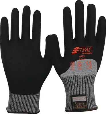 Produktbild von Schnittschutzhandschuhe Taeki Gr.9 grau/schwarz 10 PA