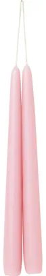Produktbild von 2er SPITZKERZE Orchid Pink 24 Cm Lang 1 Paar Spitz
