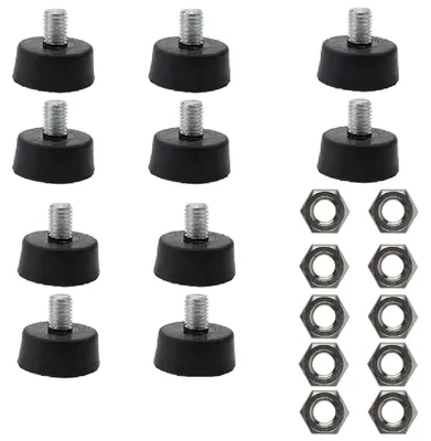 Immagine prodotto di Solidchoice - 10 piedini regolabili M10 per mobili