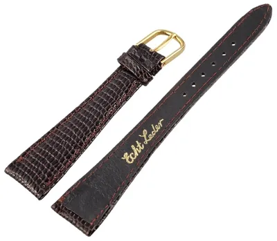 Produktbild von Echt Lederarmband in braun, 16 mm