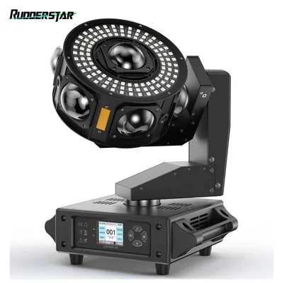 Obrázok produktu pre Pohyblivé reflektory - Diskolampy - Osvetlenie pódií - Osvetlenie pre DJov - Lúčové a bodové svetlá - 160W LED - Rozsah otáčania 540°