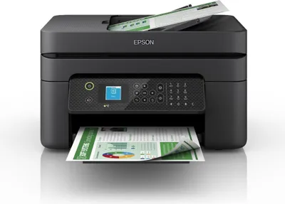 Produktbild von Epson WorkForce WF-2930DWF, Tintenstrahl, Farbdruck, 5760 x 1440 DPI, A4, Direktdruck, Schwarz