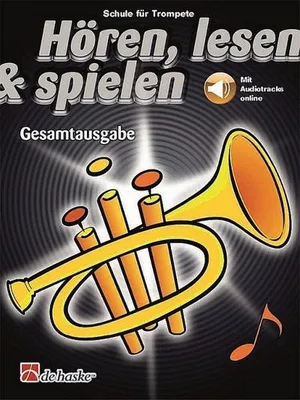 Produktbild von Hören, lesen & spielen Gesamtausgabe Trompete