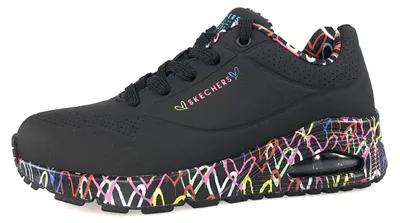Productafbeelding van Skechers Uno - Loving Love Damenschuhe Schnürschuhe Sportive Sneaker
