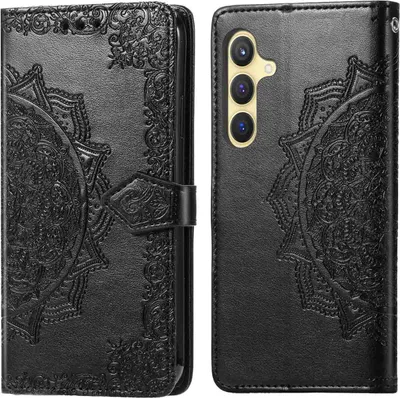 Image de imoshion Bibliothèque Mandala pour Samsung Galaxy S25 / S24 - Noir
