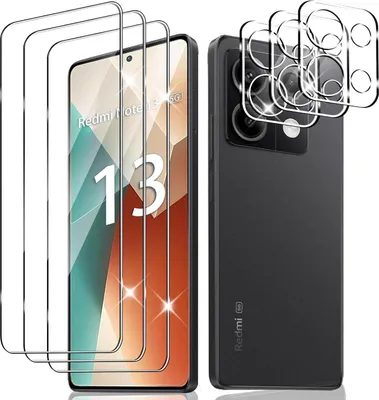 Obrázok produktu pre Wayneer Xiaomi Redmi Note 13 5G ochranná fólia pancierové sklo sada 3 ks