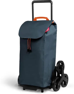 Produktbild von GIMI Tris 6-Rad faltbarer Trolley Einkaufswagen mit Regensack 52 Lt