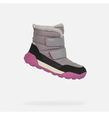 Obrázek produktu pro Zimní boty Geox Pinke pro dívky, Trekkyup Girl B od velikosti 33