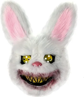 Produktbild von Halloween-Masken – Gruselhafte Hasenmaske – Schaurige Halloween-Masken für Erwachsene und Kinder – Kostüm – Cosplay