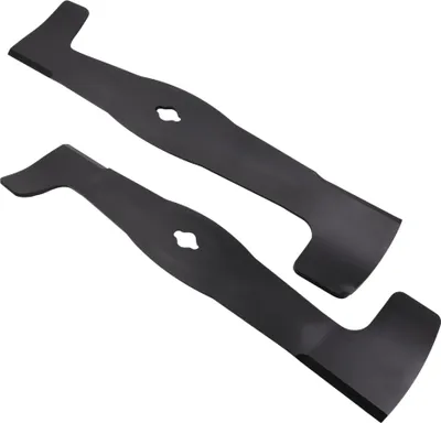 Image de Lame 2x 55cm pour John Deere LTR155 LTR166 LTR180 M145243RT AM131560 M145245LH