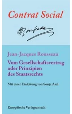 Produktbild von Vom Gesellschaftsvertrag oder Prinzipien des Staatsrechts