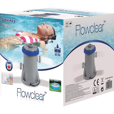 Produktbild von Bestway Flowclear Filterpumpe 1.249 l/h, 58381
