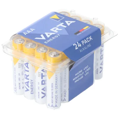 Produktbild von 24er Sparpack Varta Energy 4103 Micro inklusive Aufbewahrungsbox