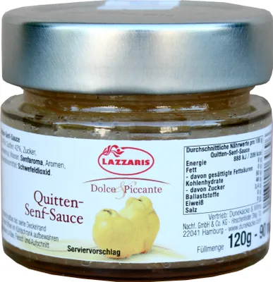 Produktbild von Quitten-Senf-Sauce, 120 g