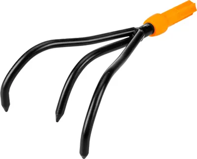 Produktbild von NEO TOOLS Click System Dreizinkige Gartenkrallen - Stahl, PP-Befestigung, 230mm, Boden Auflockern
