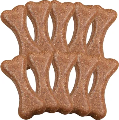 Produktbild von 10 Stück - für Seniorhunde - PLUTOS® Käse Kauknochen - neuartiger Milchprotein Kauknochen