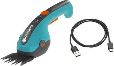 Immagine prodotto di Cesoie per prato ClassicCut Li, 3,6 V, 2,5 Ah, protezione lama inclusa, cavo USB-C