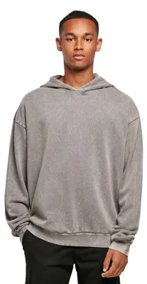 Productafbeelding van Bouw uw merk - Trui met capuchon voor dames, oversized model TN3060 (XL) (asfaltgrijs)