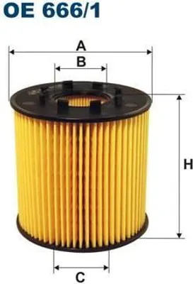 Zdjęcie produktu dla FILTRON filtr oleju oe666 / 1