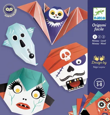 Produktbild von Djeco Origami Set Geister und Zombies 8780