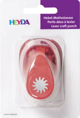 Produktbild von HEYDA 203687425 Motivstanzer klein Sonne
