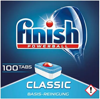Produktbild von Finish Classic Spülmaschinentabs Megapack Geschirrspültabs Reiniger 100 Tabs
