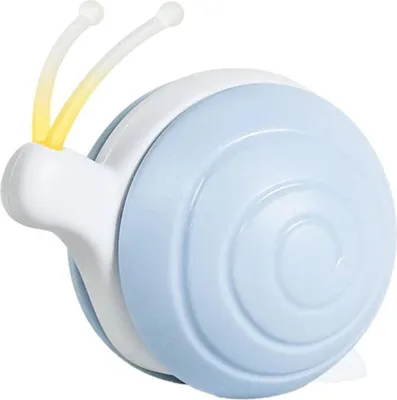 Produktbild von Cheerble Wicked Snail Interaktives Katzenspielzeug (blau)