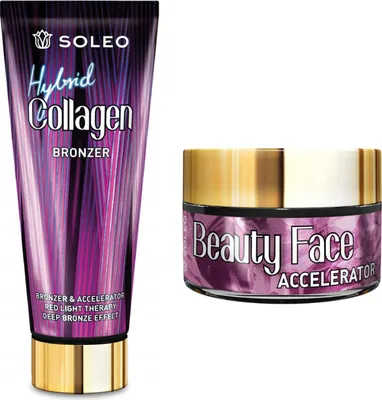 Produktbild von Soleo Hybrid Collagen Bronzer + Beauty Face Tiegel
