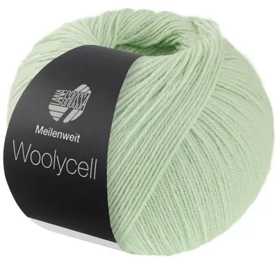 Produktbild von Lana Grossa - Woolycell 0006 weißgrün