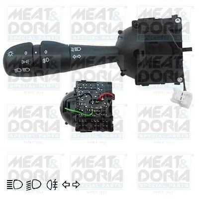 Produktbild von MEAT & DORIA 23536 Lenkstockschalter Kombischalter für DACIA DUSTER für RENAULT Clio IV Schrägheck (BH) Twingo III Schrägheck (BCM)