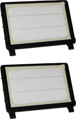 Produktbild von 2x Trade-Shop HEPA-Filter / Staubsaugerfilter kompatibel mit Philips FC8733 FC8734 FC8736 FC8738 FC8740 HR8570 HR857012 HR857057 HR8570B HR8571