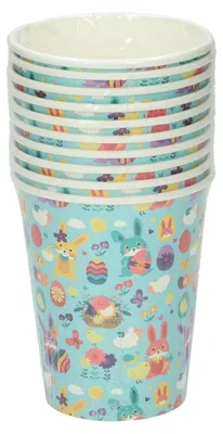 Produktbild von Wins Holland Pappbecher Ostern, 10 Stk.