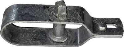 A single metal fence tensioner is shown against a white background.