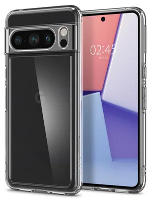Obrázok produktu pre Spigen Ultra Hybrid, Ochranný obal, Google, Google Pixel 8 Pro, 17 cm (6.7"), Priehľadná