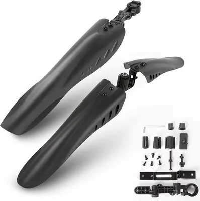 Produktbild von Famanu Mudguard Set für Mountainbikes 24-29 Zoll - Schutz vor Spritzwasser und Schmutz
