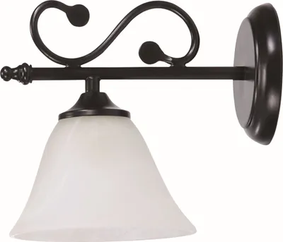 Produktbild von Rabalux 7771 Wandleuchte Dorothea, E14, schwarz-weiß, Mediterran, 21cm