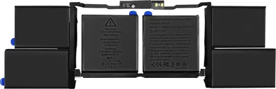 Produktbild von Clappio, Akku für Macbook Pro 16" 2019 (A2141), 8700mAh, Schwarz