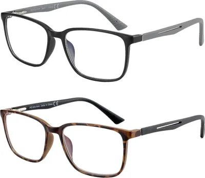 Produktbild von ZENOTTIC Blaulichtfilter Lesebrille Herren Eckige Rahmen Computerbrille
