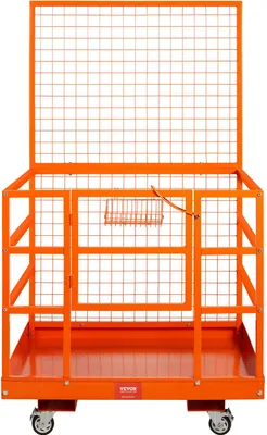 Zdjęcie produktu dla Klatka robocza do wózka widłowego 635kg platforma 109×114cm prace wysokości
