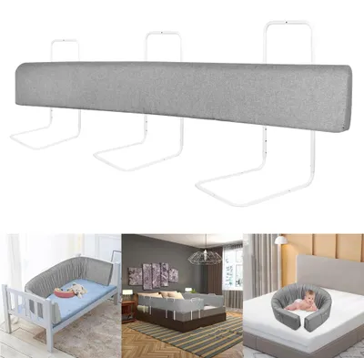 Obrázok produktu pre Nastaviteľné zábradlie do detskej postele, výška 200 cm, ochrana proti pádu