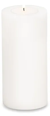Theelichthouder Cornelius, Ø 10 cm, H 21 cm, Weiß