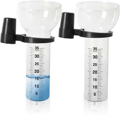 Productafbeelding van Regenmeter 35 mm, set van 2, vorstbestendig, voor tuin