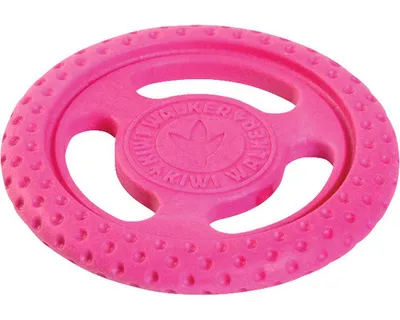Obrázek produktu pro Hračka pes FRISBEE MAXI plov. z TPR růžová Kiwi