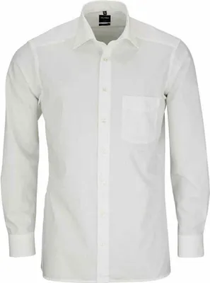Produktbild von OLYMP Luxor Modern Fit Hemd 44 XL Langarm Popeline beige, Größe:44