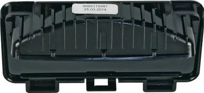 Produktbild von Türgriff Türöffner schwarz Kunststoff 116x71x32mm Spülmaschine Geschirrspüler Bosch Siemens Constructa 00602023 602023 für Exclusiv SilnecePlus sri sgu sgd she