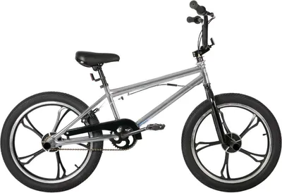 Produktbild von Kinder BMX Fahrrad 20 Zoll (51 cm) – 360° Rotor, Freestyle, 1-Gang, U-Brake – Silber